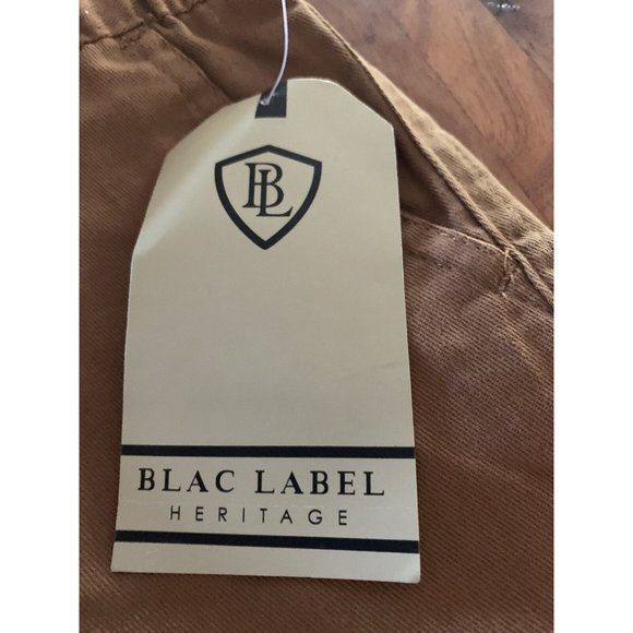 Blac Label KShaki Boy's Pants, Elastic Waist, Cuffed Hem, Sz. 4 NWT - Picture 3 of 7